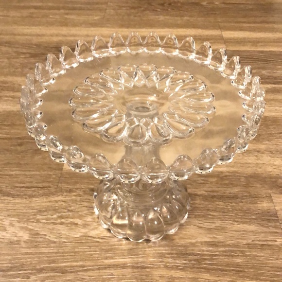 Vintage Other - Vintage art deco elegant glass cake plate / cake stand Victorian 20s 30s 40s